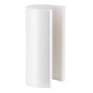 snap clamp 1 inch wide x 4 inches for 1" pvc pipe white (10 per bag)