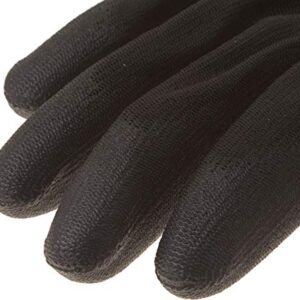 Liberty P-Grip Ultra-Thin Polyurethane Palm Coated Glove with 13-Gauge Nylon/Polyester Shell, Medium, Black (Pack of 12)