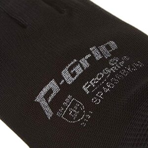 Liberty P-Grip Ultra-Thin Polyurethane Palm Coated Glove with 13-Gauge Nylon/Polyester Shell, Medium, Black (Pack of 12)