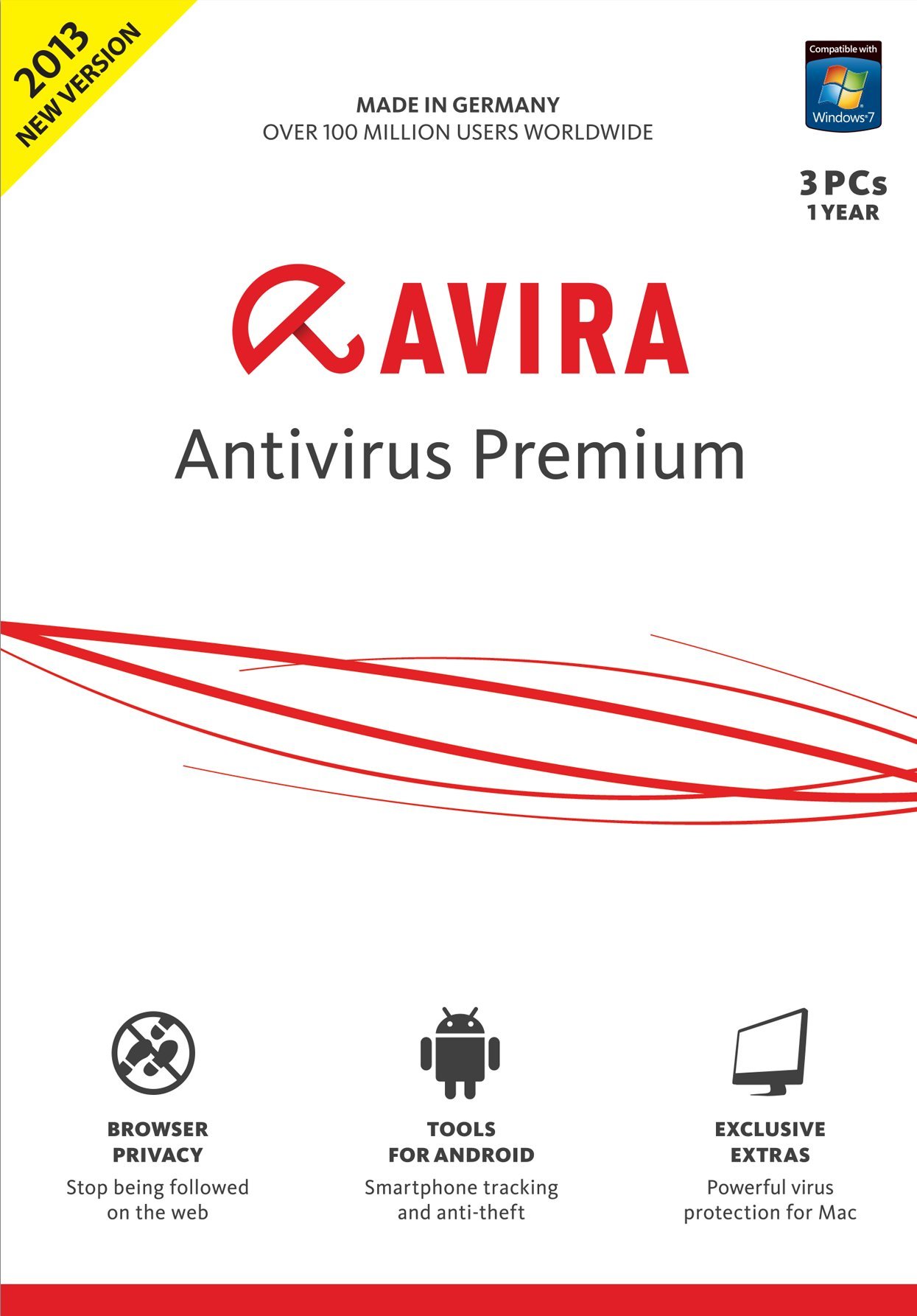 AVIRA AntiVirus Premium 2013 - 3Users [Old Version]