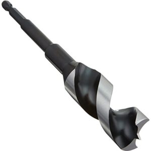 Wood Owl 1" Diameter x 6 1/2" OverDrive Fast Boring Ultra Smooth Auger Brad Point Boring Bit 03704