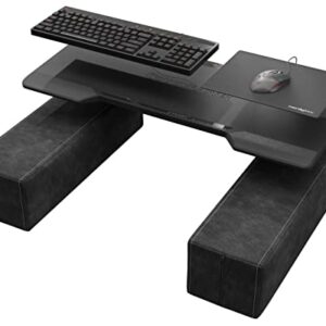 Couchmaster CYCON² Black Edition - Couch Gaming Desk for Mouse & Keyboard (for PC, PS4/5, Xbox One/Series X), Ergonomic lapdesk for Couch & Bed