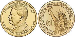 2013 p, d 2 coin - theodore roosevelt presidential uncirculated