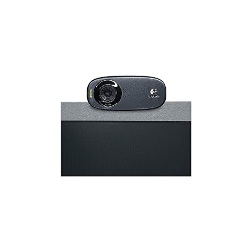 Logitech C310 Webcam - Black - USB 2.0-1 Pack(S)