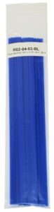 polypropylene (pp) plastic welding rod, 3/8 in. x 1/16 in. ribbon, 30 ft, blue