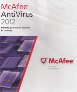 mcafee antivirus 2012