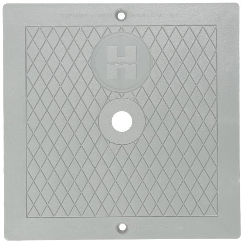 Hayward SPX1082EDGR 10-Inch Dark Gray Square Cover Replacement for Hayward Automatic Skimmers