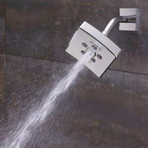 Speakman, Polished Chrome S-3021 Kubos Anystream High Pressure Adjustable 2.5 GPM Shower Head