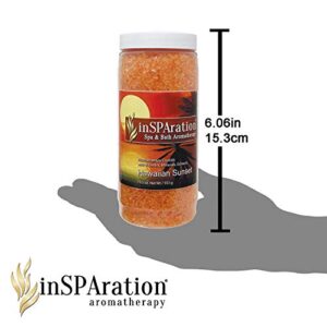 InSPAration 7460C Hawaiian Sunset Crystal for Spa and Hot Tubs, 19-Ounce,Orange