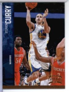 2012 panini threads basketball card (2012-13) in screwdown case #41 stephen curry encased