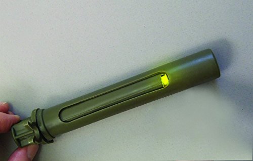 Cyalume 9-06370PF Combat Light Shield Device, 6-3/4" Length x 1" Width, For 6" ChemLight and SnapLight Lightsticks Gray