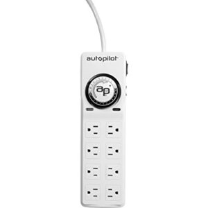 Hydrofarm TMSP8 Surge Protector with 8 outlets &amp Timer