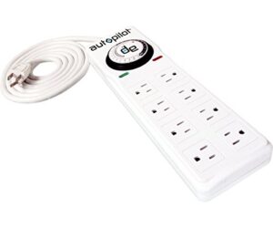 hydrofarm tmsp8 surge protector with 8 outlets &amp timer