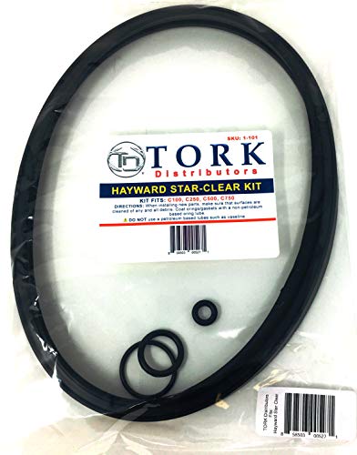 TORK Distributors Compatible with Star-Clear Cartridge Filter C100, C250, C500, C750 Series Pool Filter O-ring Replacement Kit