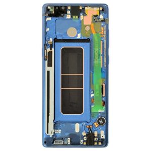 LCD, Digitizer & Frame Assembly for Samsung Galaxy Note 8 (Deep Sea Blue) (Aftermarket - Without Samsung Logo) with Glue Card