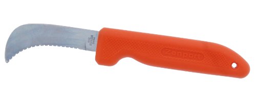 Zenport K102 Harvest Utility Knife with 3-Inch Stainless Steel Serrated Blade, Box of 24