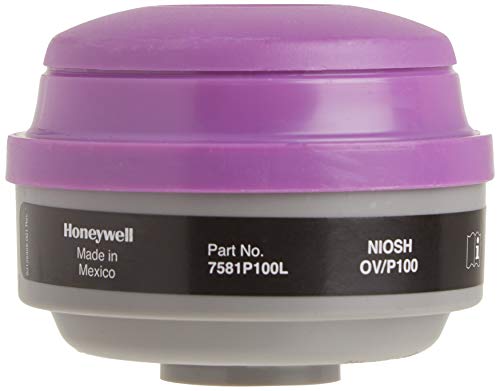Honeywell North by Organic Vapor P100 Respirator Cartridge (2/pk), (7581P100L)