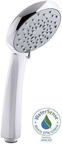 KOHLER Awaken B90 Multifunction Hand Held Shower Head, Polished Chrome, K-72420-CP