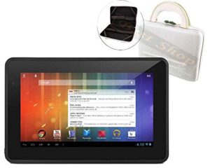 ematic 7 inches genesis prime tablet with android 4.1, jelly bean & google play (free carry case)