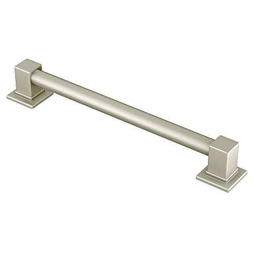 Moen YG8818BN 90 Degree 18-Inch Designer Grab Bar, Brushed Nickel