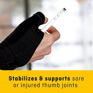 FUTURO Deluxe Thumb Stabilizer, Improves Stability, Moderate Stabilizing Support, Small/Medium