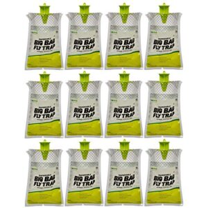rescue! big bag fly trap – disposable, outdoor use - 12 traps
