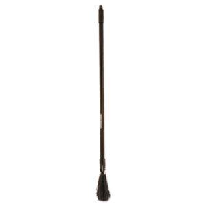 Rubbermaid Commercial 637400Bla Lobby Pro Broom Poly Bristles 35-Inch Metal Handle Black