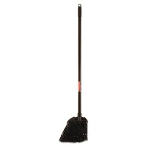 Rubbermaid Commercial 637400Bla Lobby Pro Broom Poly Bristles 35-Inch Metal Handle Black