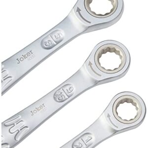 Wera 05020012001 Joker Set Imperial Combination Wrench-Set, 8 Pieces