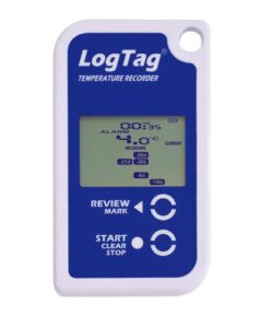 logtag trid30-7 multi-use temperature recorder with display, with 7,770 readings memory, replaceable battery up to 1-year of battery