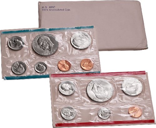 1974 US Mint Uncirculated Coin Set