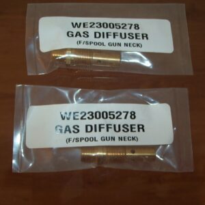 Clarke Spool Gun Welder Gas Diffuser WE23005278 Lot of (2) Welder Parts