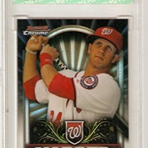 Bryce Harper 2011 Bowman Chrome Silver Refractor Rookie Card PGI 10 Exclusive