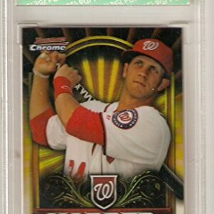 Bryce Harper 2011 Bowman Chrome Silver Refractor Rookie Card PGI 10 Exclusive