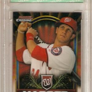 Bryce Harper 2011 Bowman Chrome Silver Refractor Rookie Card PGI 10 Exclusive