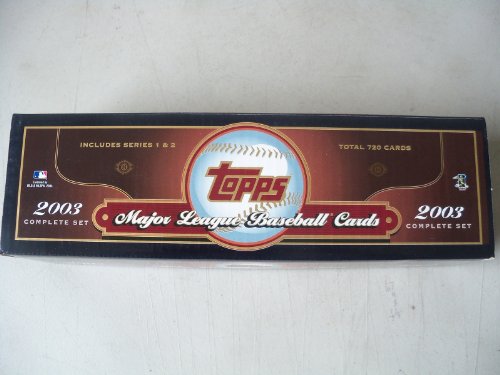 2003 Topps Baseball Factory Sealed Complete Set 720 Cards Torn Wrapping