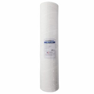 hydronix swc-45-2005 sediment string wound water filter cartridge universal whole house, commercial 4.5 x 20 - 5 micron