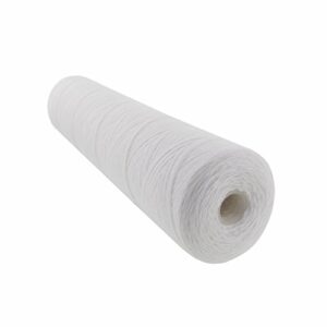 Hydronix SWC-45-2005 Sediment String Wound Water Filter Cartridge Universal Whole House, Commercial 4.5 x 20 - 5 micron