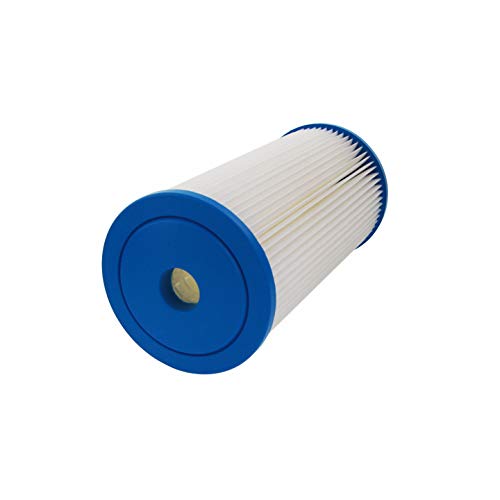 Hydronix SPC-45-1010 Polyester Pleated Filter 4.5" OD X 9 3/4" Length, 10 Micron