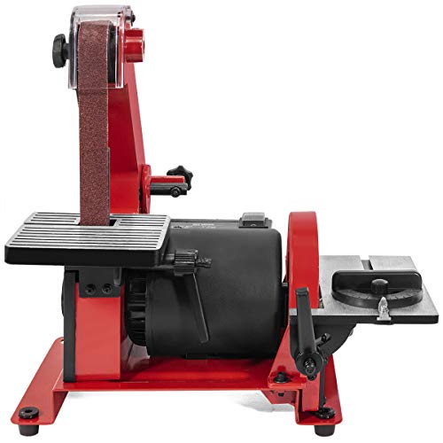 XtremepowerUS 1" X 30" Belt / 5" Disc Sander Polish Grinder Sanding Machine Work Station