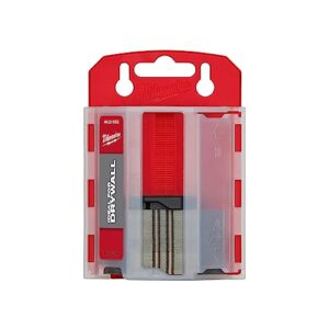 milwaukee 48-22-1953 50-piece drywall utility knife blades