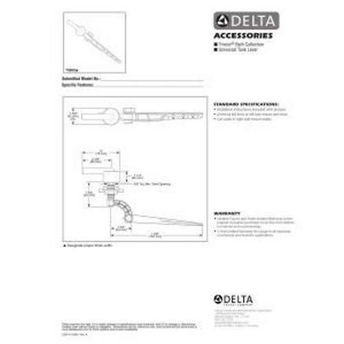 Delta Faucet 75960-CZ Trinsic Universal Trip Lever, Champagne Bronze