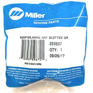 Miller 259637 Hard Hat Adapter, Slotted, Complete Kit