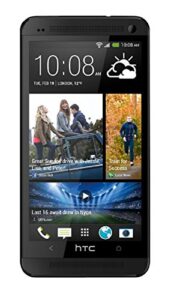 htc 1 m7 unlocked gsm 4g lte quad-core smartphone w/beats audio - black