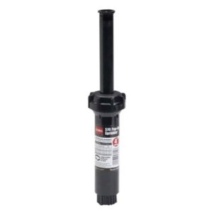 toro 53814 4-inch pop-up fixed-spray with variable adjustable nozzle, 0-360-degree, 15-feet, black