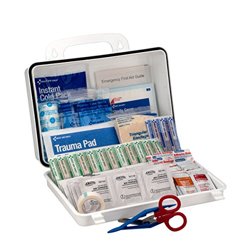 First Aid Only 9301-25P 25-Person Contractor's Emergency First Aid Kit for Home Renovation, Job Sites, and Construction Vehicles, 176 Pieces