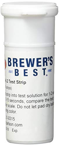 Beer Making pH Test Strips, 4.6-6.2 Range