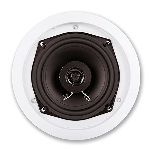 Acoustic Audio R191 in Ceiling/in Wall Speaker 2 Pair Pack 2 Way Home Theater 800 Watt R191-2PR