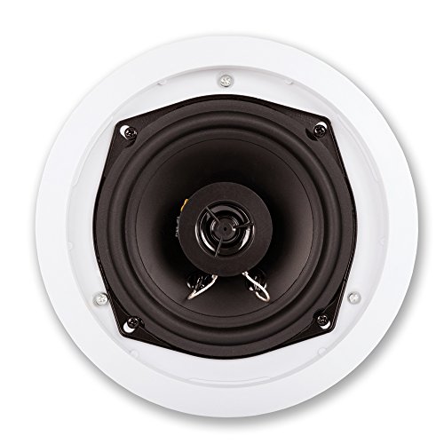 Acoustic Audio R191 in Ceiling/in Wall Speaker 4 Pair Pack 2 Way Home Theater 1600 Watt New R191-4Pr