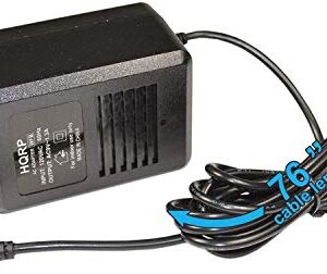 HQRP AC Adapter Compatible with DigiTech RP3 / RP200 / RP300 / S100 / S400 Guitar Multi Effects Pedals, Power Supply Cord